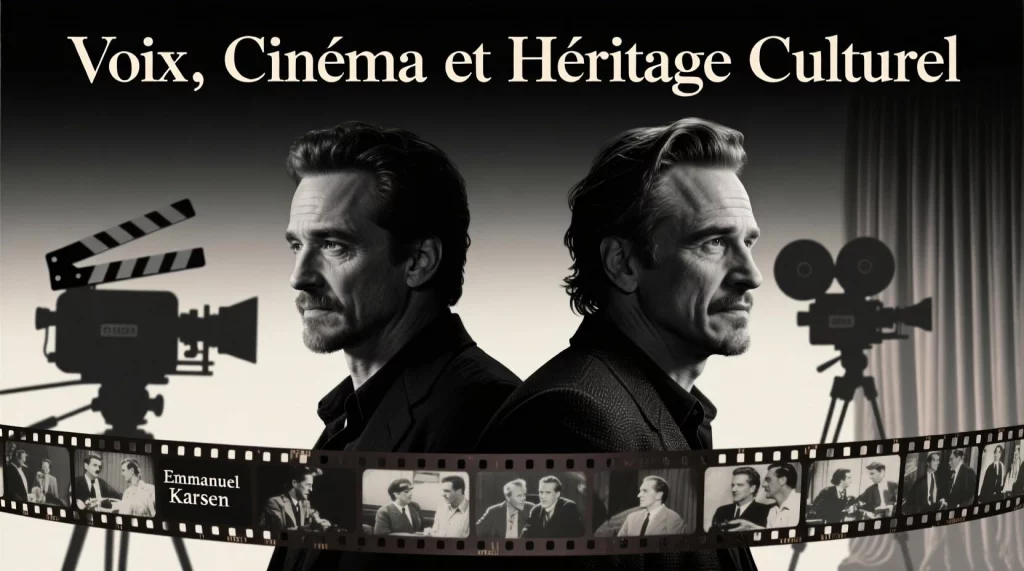 Emmanuel Karsen et Sean Penn - Voix, Cinéma et Héritage Culturel