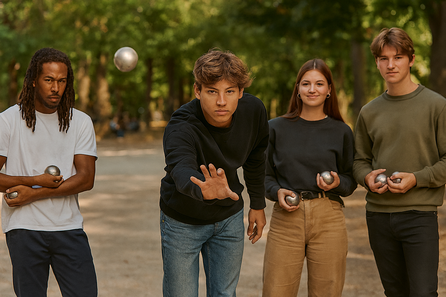 La pétanque fait carton plein chez les jeune