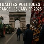 Actualités Politiques France - 13 Janvier 2026