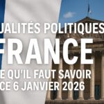Actualités Politiques France : Ce qu'il faut savoir ce 6 janvier 2026
