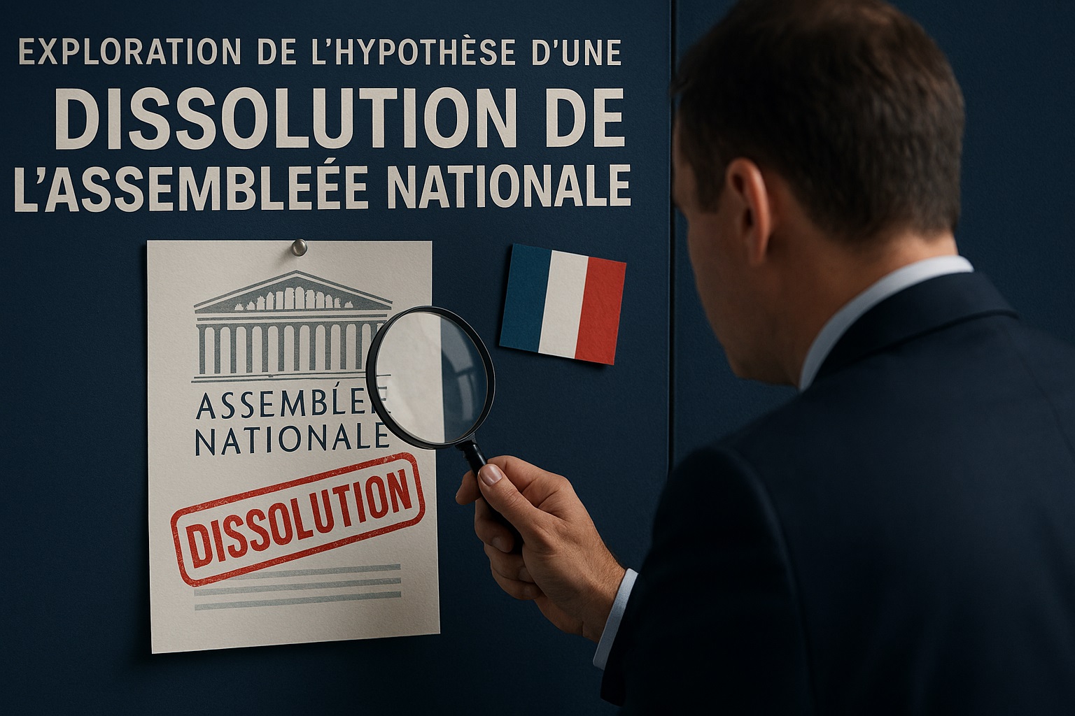 Exploration de l'hypothèse d'une dissolution de l'Assemblée Nationale par Sébastien Lecornu.