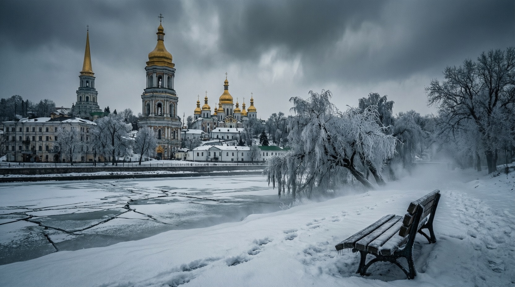 Guerre en Ukraine et ses conséquences, notamment le froid glacial à Kiev