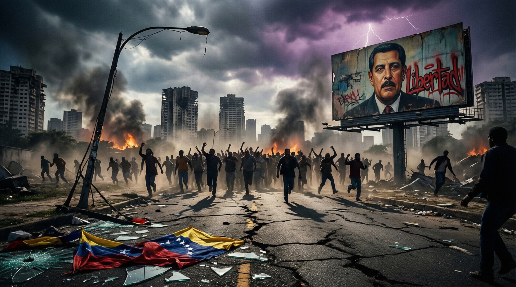 Situation au Venezuela, suite à la capture du président Nicolas Maduro par les États-Unis.