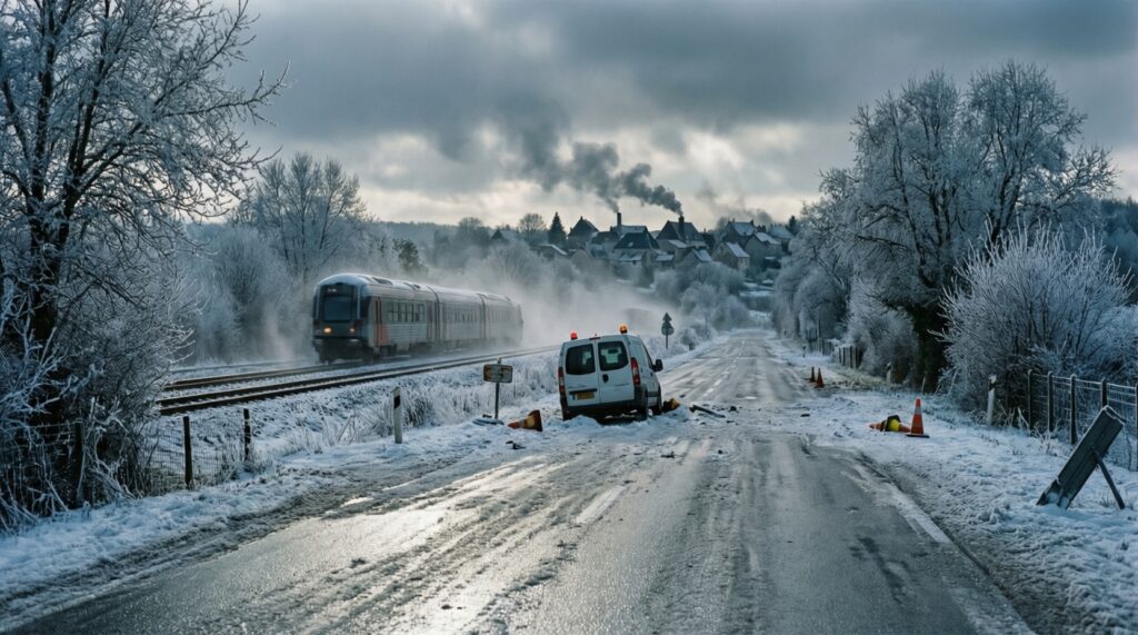 Vigilance neige-verglas et perturbations des transports en France