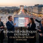 Actualités Politiques en France : Ce qu'il fallait retenir du 04 Avril 2026